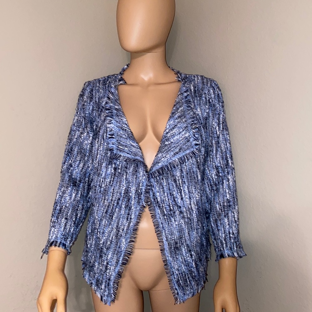 Bagatelle Irene Blue Tweed Jacket